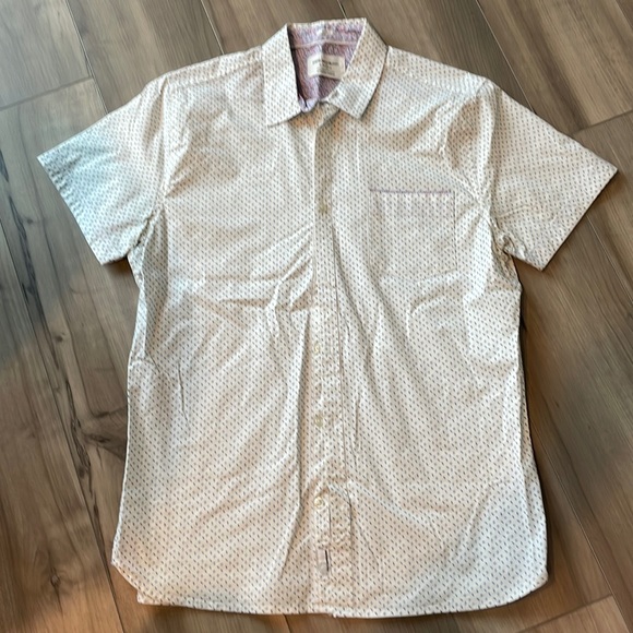 Men’s Paper Denim & Cloth Short Sleeve Button Up Shirt, large slim fit - Picture 1 of 5